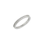 Ασημένιο Δαχτυλίδι 925 Ολόβερο "White Eternity Ring"