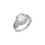 Ασημένιο Δαχτυλίδι 925 ”White Princess Stone Ring”