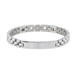 Αντρικό Βραχιόλι Stainless Steel Ταυτότητα