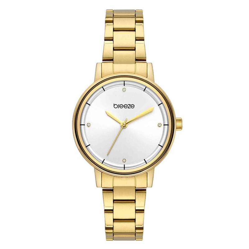 breeze-2123812-mystique-2123812 Breeze "Mystique" Gold Stainless Steel Bracelet Γυναικείο Ρολόι - Image 1