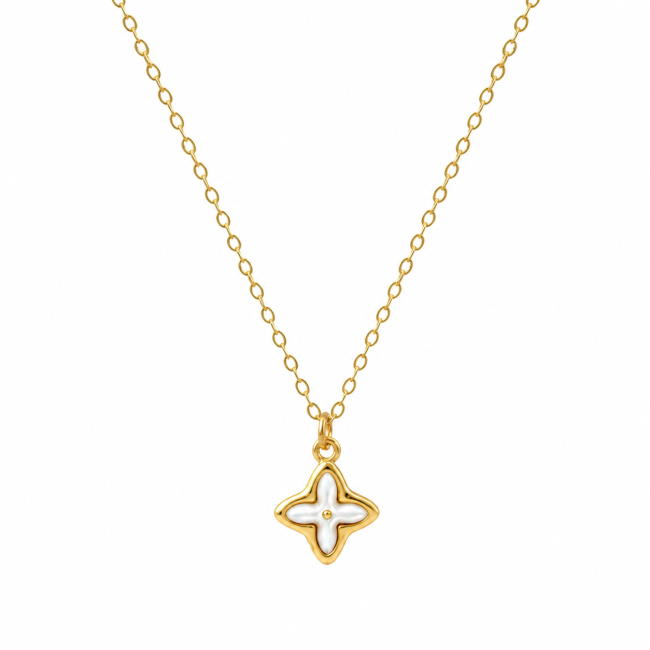 Aurelia Pearl Κολιέ Ασημένιο 925